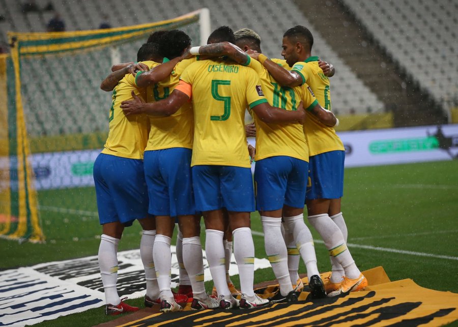 Brasil superó a Bolivia por 5 a 0 como local en el inicio de las Eliminatorias. 