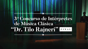 Empieza el show: Final del 3º Concurso de Intérpretes de Música Clásica
