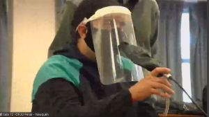 El último día del juicio acusó del homicidio a su expareja, en Neuquén