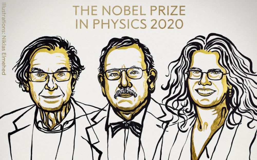 Roger Penrose, Reinhard Genzel y Andrea Ghez son los premiados con el Nobel de Fisica 2020
