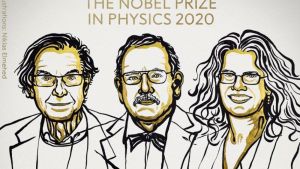 Nobel de Física 2020 para tres científicos que aportaron pistas sobre los exóticos agujeros negros