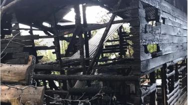 Un desperfecto eléctrico sería lo que causó el incendio. (Gentileza RSM).-