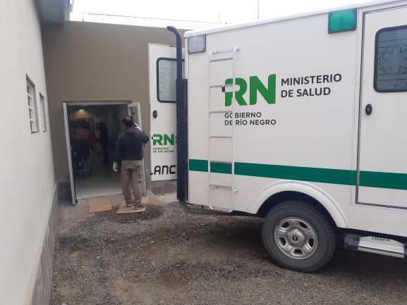 El hospital "Dr. Rogelio Cortizo" está colapsado. Foto. José Mellado. 