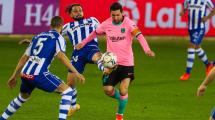 Imagen de Al Barcelona de Messi le faltó gol y no pudo con Alavés
