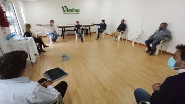 La reunión se realizó bajo medidas preventivas. Foto Gentileza