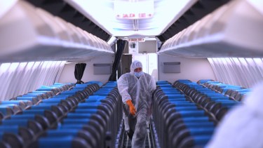 Los viajes en aviones se liberaron en diciembre y se usaron en las fiestas, protocolo mediante. 