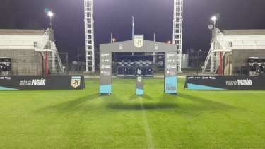 El Millonario insistió para jugar en el River Camp pero no lo consiguió.