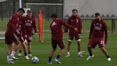 River continúa con su rutina de entrenamientos y hoy el que lo podrá a prueba será San Lorenzo.