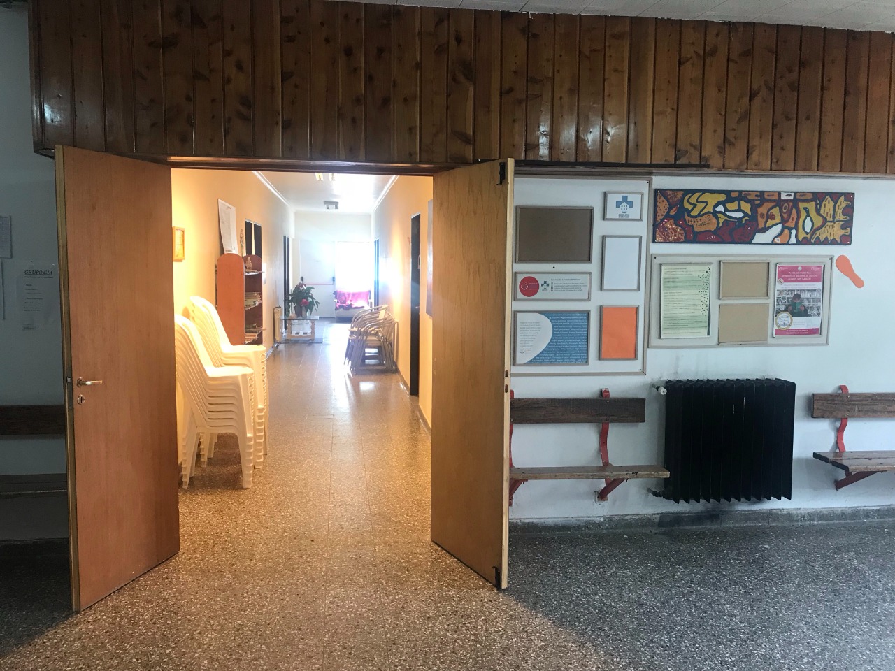 La sala de Cuidados Paliativos funciona en el hospital de Bariloche desde 2013. Foto: gentileza