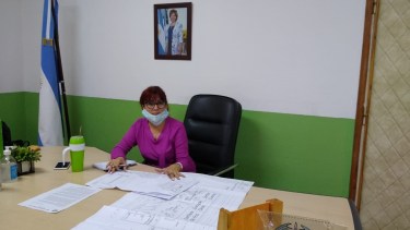 La intendente Silvina Frías (JSRN) adelantó la promulgación del a ordenanza. Foto: gentileza. 