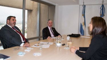 Dardo Walter Troncoso, a la izquierda, como jurado en un concurso del Consejo de la Magistratura.