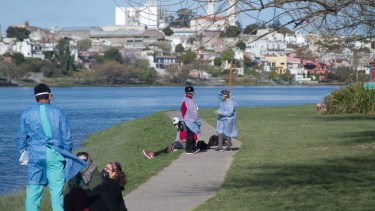 En la Provincia hay sólo 12 camas libres. En Viedma llegó al 80% de ocupación. Foto: Pablo Leguizamón.
