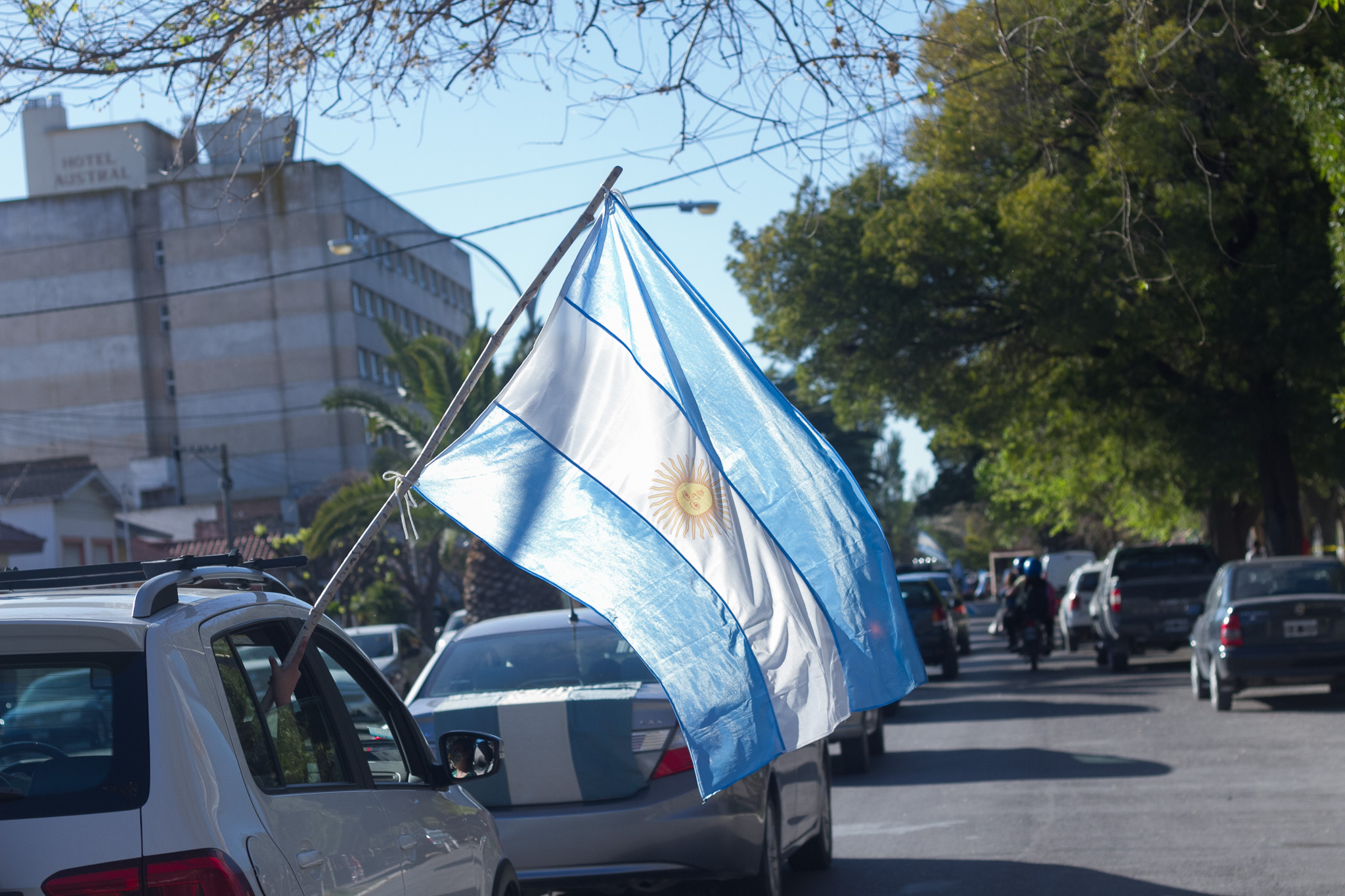 Desde la oposición buscan realizar una marcha como las del año pasado, cercanas a las fechas patrias. Foto archivo: Pablo Leguizamon