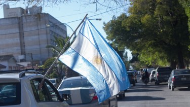 Desde la oposición buscan realizar una marcha como las del año pasado, cercanas a las fechas patrias. Foto archivo: Pablo Leguizamon