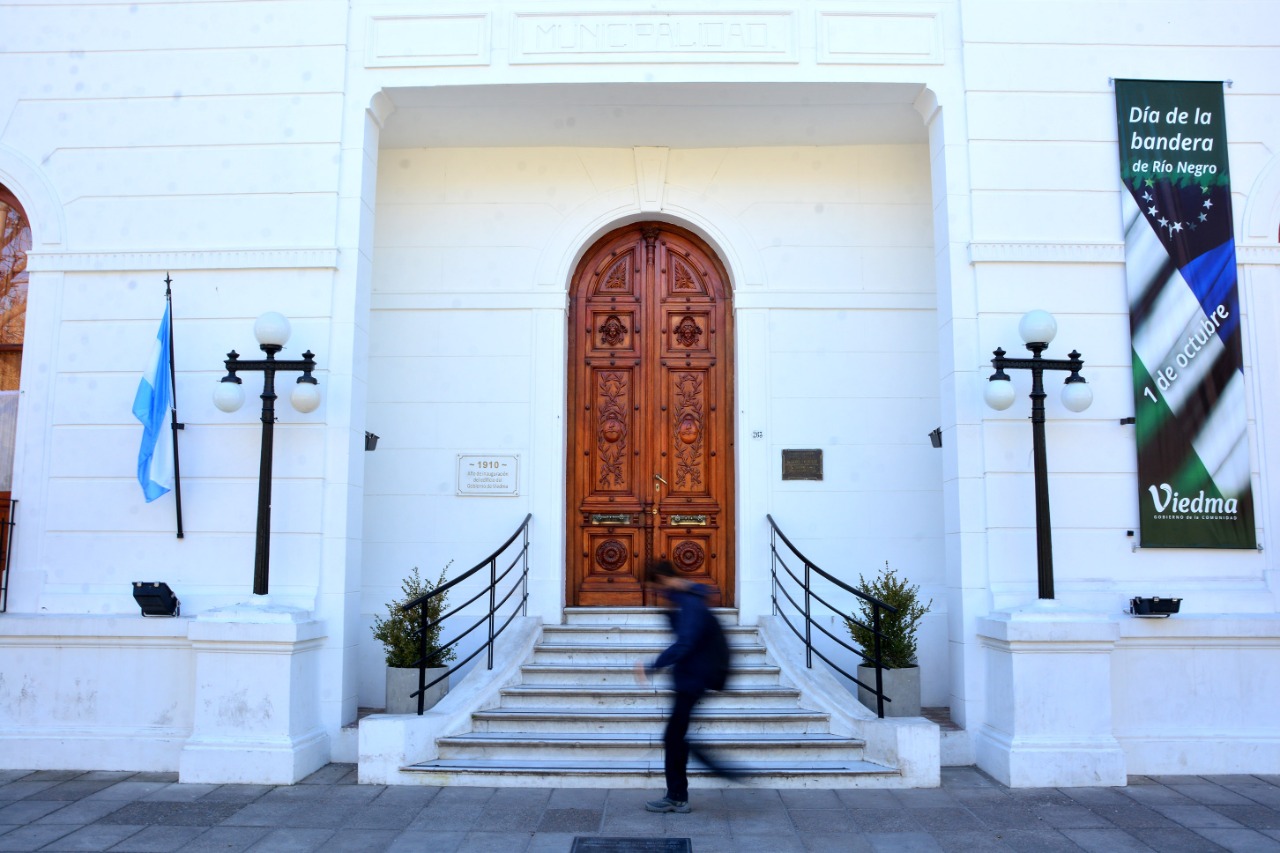 La sede municipal permanecerá cerrada hasta el 18 de octubre. Fotos: Marcelo Ochoa