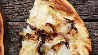 Fugazza de cebolla sin muzarella