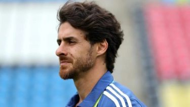 Pablo Aimar es ayudante de campo de Scaloni en la selección. 