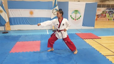 La joven cutralquense venía de ser 14° en el Mundial. de la disciplina.