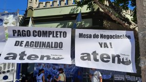 ATEN se quedarán en Casa de Gobierno hasta que Gutiérrez de una respuesta