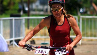 Lucas Matamala ganó el triatlón de Cervantes