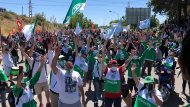 ATE mantiene un paro de 24 horas con medidas en distintos puntos de la provincia. Foto: Gentileza 