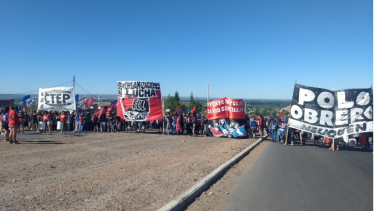 Uno de los cortes fue en Autovía Norte, a la altura de Casimiro Gómez. Foto: Gentileza