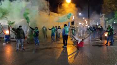 En julio el gremio se movilizó por el anuncio del pago en cuota del aguinaldo. Foto: archivo.
