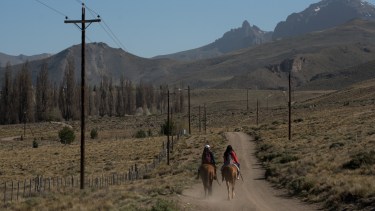 Villa Llanquín es una zona rural de producción a baja escala (Gentileza) 