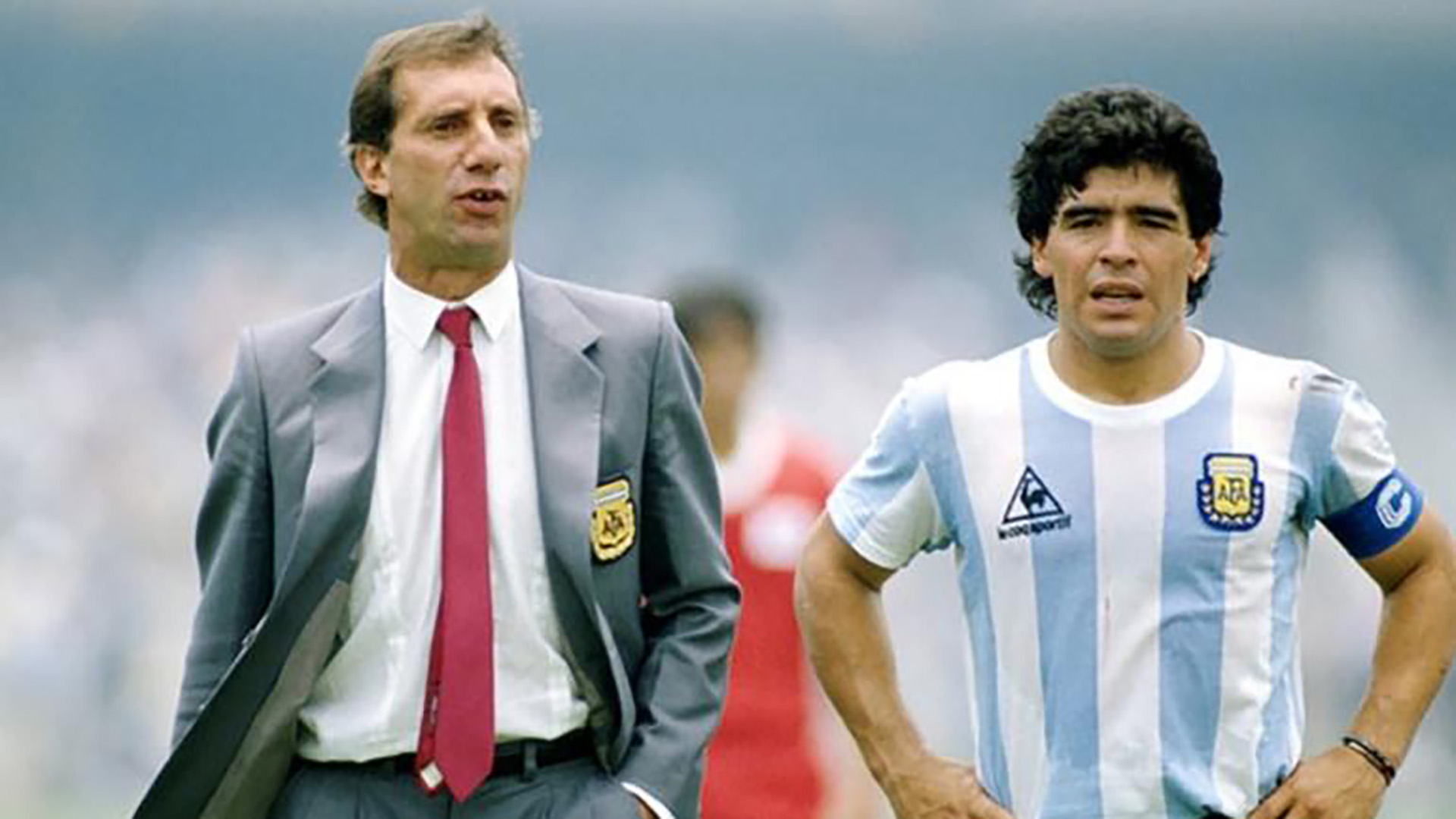 Maradona y Bilardo compartieron el seleccionado argentino entre 1983 y 1990.