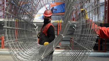 También hay demoras y provisión “cuotificada” por debajo de la demanda en ladrillos y otros materiales básicos. Foto: Alfredo Leiva
