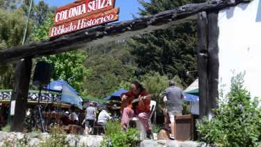 Los colonos suizos llegaron a la zona de Bariloche en el 1.900 y recibieron tierras para trabajar en agricultura. Archivo