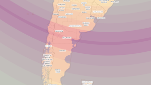 Dónde se verá mejor el eclipse solar en la Patagonia
