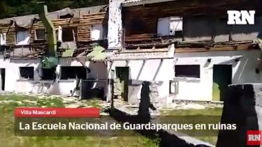 Mascardi: mirá cómo quedó la Escuela de Guardaparques