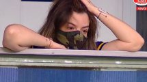 Imagen de Dalma Maradona se quebró en el partido de Boca
