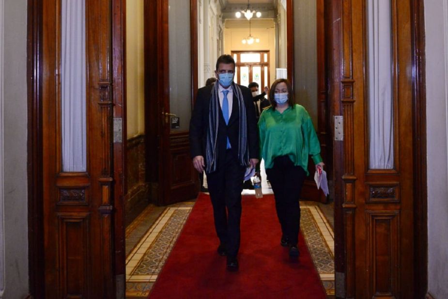 Sergio Massa y Cecilia Moreau encabezaron el encuentro. Foto: gentileza El Parlamentario.-