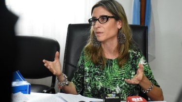 Florencia Caruso, la jueza cipoleña que llevó adelante el debate. 
