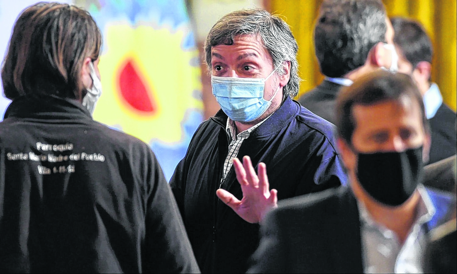 Máximo Kirchner, es presidente del bloque del Frente de Todos y ahora va por la presidencia del PJ bonaerense. 