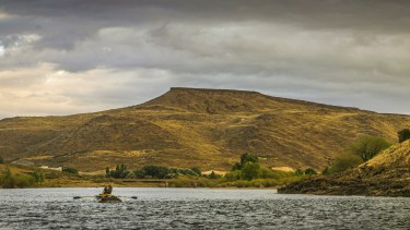 Río Collón Cura. Cordillera neuquina. Foto: Patricio Rodríguez. 