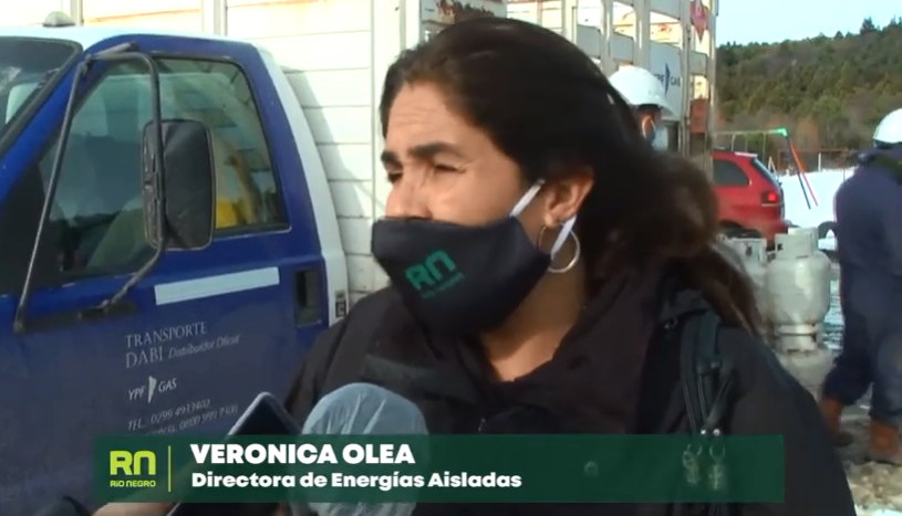 Verónica Olea Picapietra fue interceptada por Gendarmería cuando llevaba 3 millones de pesos en un vehículo oficial de la provincia de Río Negro. 