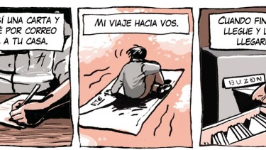 «Mi viaje hacia vos», la tira de Chelo Candia en el Voy