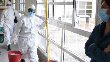 El servicio de salud sigue colapsado. Foto: Florencia Salto