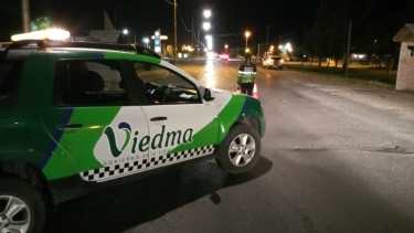 Los controles se realizaron en diferentes puntos de la ciudad. Foto Gentileza.