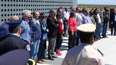 El Memorial fue el lugar donde se realizó el acto oficial. Foto: gentileza.