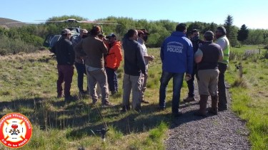 Aproximadamente 60 personas las que participan de la búsqueda. (Gentileza).-