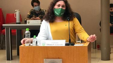 “Defenderé los proyectos del Ejecutivo Municipal, que es nuestro gobierno y lo que nosotros creemos que la ciudad necesita”, dijo Cullumilla.