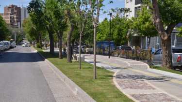 Diagonal 9 de julio, remodelada (foto Yamil Regules)