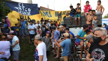 En Villa Fiorito, lugar de la infancia de Diego Armando Maradona.