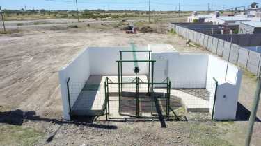 Inauguraron planta elevadora de líquidos pluviales en Viedma