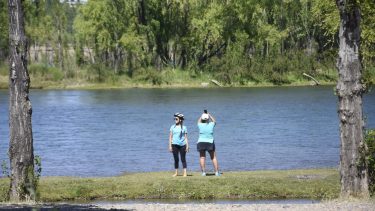 Solalique y Río Limay tuvo su primera temporada oficial el año pasado, aunque es visitado por el turismo recreativo desde antes de la pandemia (foto archivo Florencia Salto)