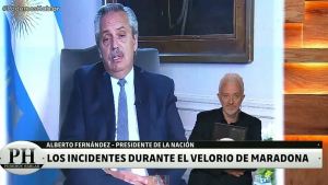 Fernández: «Qué distinto sería el país si todos pensáramos como Maradona»